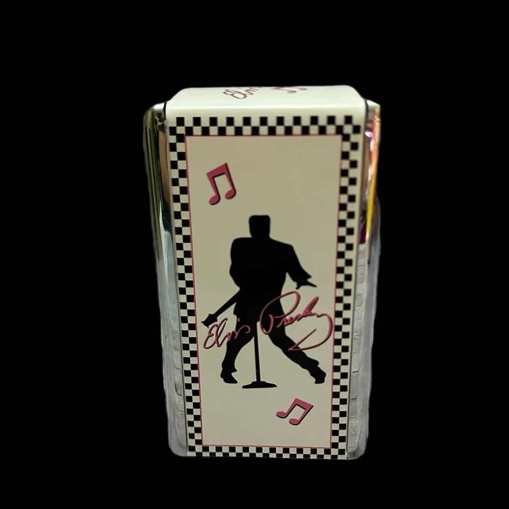 Elvis Presley Checkered Table Linen Napkin Holder